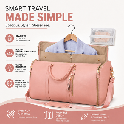 Large Capacity Foldable Travel Duffle Bag